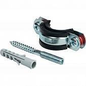 Комплект STOUT хомут+шпилька шуруп +дюбель пластиковый 1 (32-37)