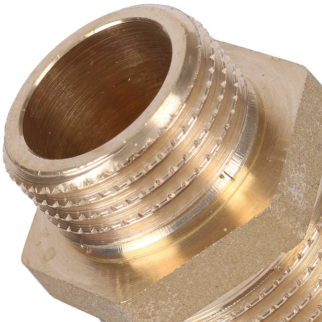 Ниппель HH TIEMME 3/4х1/2 для стальных труб резьбовой. Фото 4