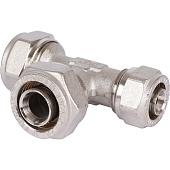 Тройник переходной TIEMME (20.2х20.2х16.2) для металлопластиковых труб винтовой