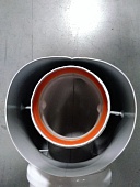 Уцененный товар (вмятина): ROMMER RCA-6010-210900 Комплект дымохода СТАНДАРТ 60/100 - 900мм (Baxi(кроме ECO Nova/Classic), Viessmann, Mizudo, Haier)хомут в комплекте+втулка D60 L-50