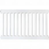 Трубчатый стальной радиатор КЗТО РС 1-500-13 секций 1/2 боковое подключение RAL9010