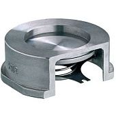 Клапан обратный пружинный ZETKAMA 275I Ду150 Ру40 межфланцевый из нерж. стали