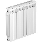 Радиатор биметаллический RIFAR MONOLIT 500 8 секций боковое подключение (белый RAL 9016)