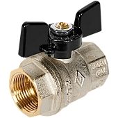 Кран шаровой BUGATTI Oregon (ручка-бабочка) внут-внут резьба 3/4