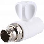 Кран шаровой Kalde разборный прямой с накидной гайкой 25х3/4