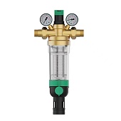 FK76-11/4C Фильтр тонкой очистки с обратной промывкой и регулятором DN32 (1 1/4) 100мк до 40С ХК FK76-11/4C 