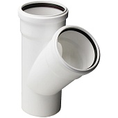 Тройник Pro Aqua Stilte D110x110/45 Белый