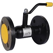 Кран шаровой стальной БРОЕН Балломакс ф/ф DN 032 PN 40 для теплоснабжения с рукояткой