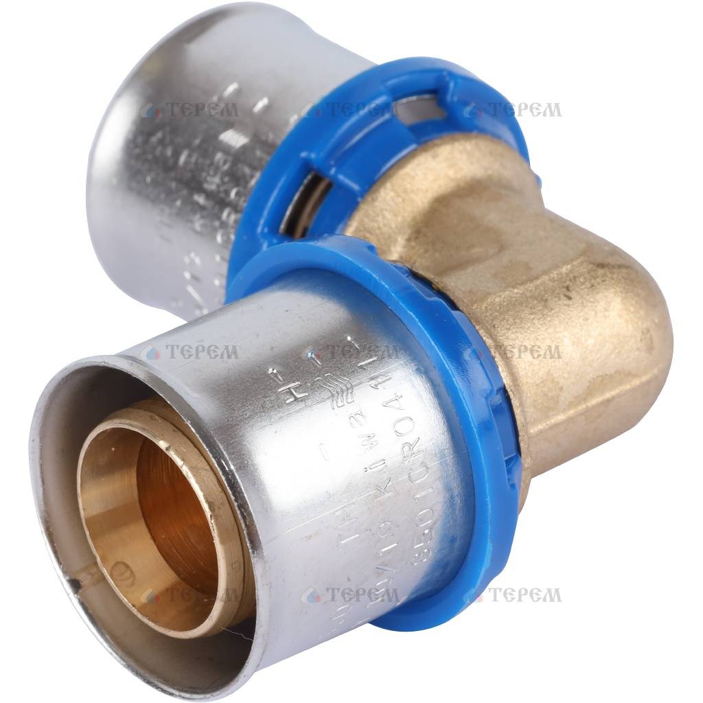 APE Угольник 90° 26х26 для металлопластиковых труб прессовой – купить в ...