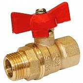 Кран шаровой ГАЛЛОП DN-15 СТАНДАРТ 231 бабочка ВхН