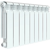 Радиатор алюминиевый RIFAR ALUM VENTIL 350 VR 9 секций нижнее правое подключение (белый RAL 9016)