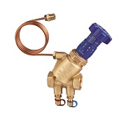 Клапан балансировочный Cimberio 718HP 3/4  PN25 ВВ автоматический c имп. трубкой