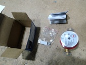 Уцененный товар (Не комплект.): Счетчик воды универсальный Decast ВСКМ-15 Ду 15 L 110 мм с кмч