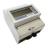 Счётчик электрической энергии однофазный электронный «Пульсар» 1Тш-1/2-5/60-1-3-0 многотарифный, ЖКИ, 60А, RS485, без кнопки, МПИ 16лет, гарантия 7лет