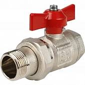 Кран шаровой полнопроходной Itap IDEAL 098 (бабочка, американка, 3/4 )