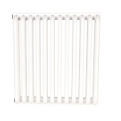 2-х трубчатый стальной радиатор ROMMER RST 2050/12 секций боковое подключение RAL9016