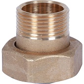 Штуцер с накидной гайкой под плоскую прокладку STOUT G 1M-G1 1/4RN