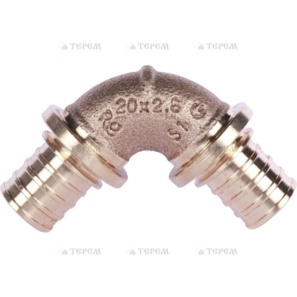 REHAU RAUTITAN Фитинги PLATINUM Угольник 90° 20 RX для труб из сшитого ...