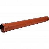 Sinikon НПВХ Труба для нар. канализации D 110 x 3,2 SN4 (Длина: 500 мм)