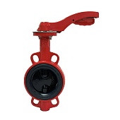 Затвор дисковый поворотный РАШВОРК DN200 PN16, GG25 / GGG40 / EPDM, М/Ф с рукояткой