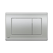 Кнопка управления AlcaPlast для скрытых систем инсталляции хром матовый M272