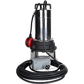Насос дренажный STOUT с режущим механизмом и поплавком, корпус-чугун, кабель 10 м, 230V, Q=150 л/мин, H= 17 м