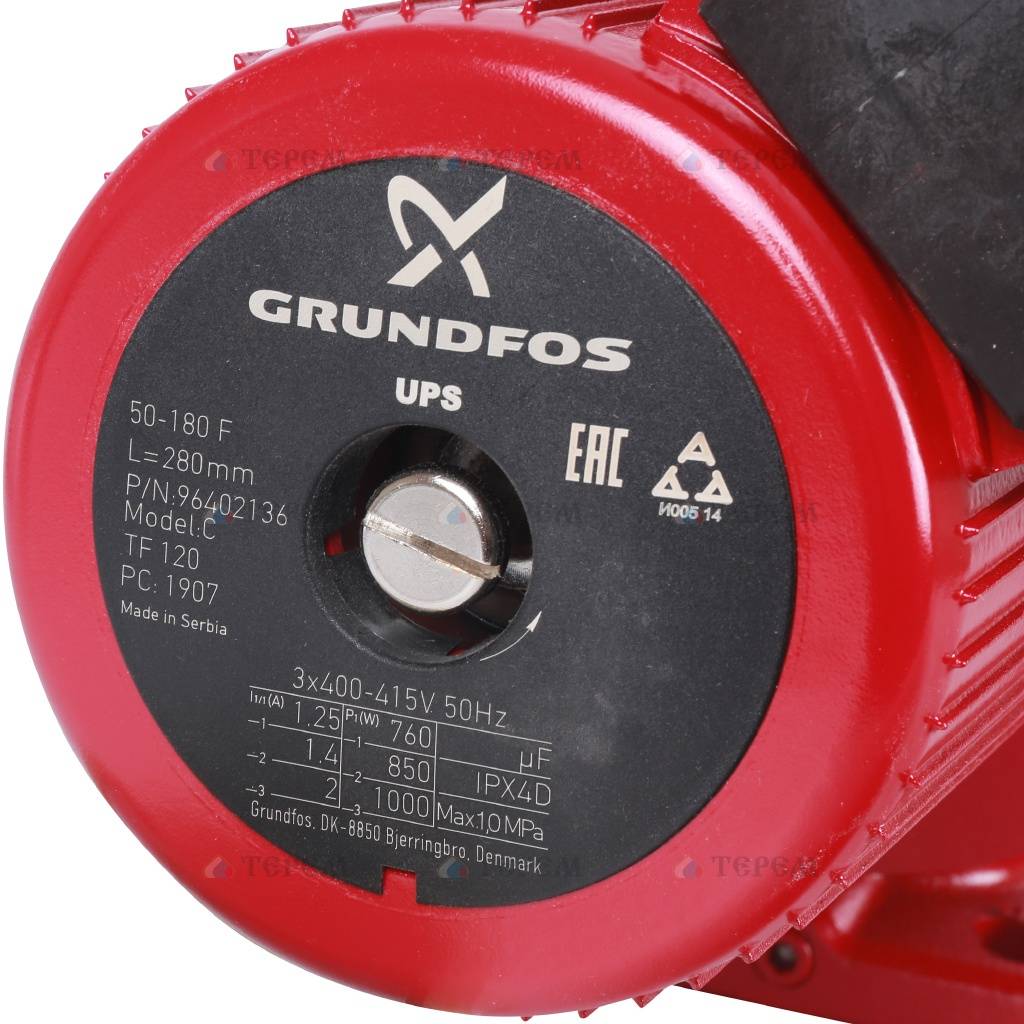 Grundfos Насос UPS 50-180 F – купить в Москве в интернет-магазине Терем