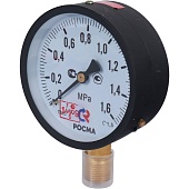 РОСМА Манометр стандартный 100 мм 150 градусов 1/2 давление 1.6 МРа ТМ-510Р 00000006833