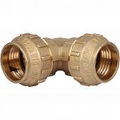 Угольник TIEMME 32х32 для труб ПНД винтовой