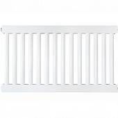 КЗТО РС 1-500-14 1/2 Радиатор стальной трубчатый RAL 9016 (кронштейны в комплекте)