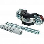 Комплект STOUT хомут+шпилька шуруп +дюбель пластиковый 1/2 (20-24)