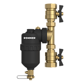 Магнитный сепаратор шлама ROMMER RFW-0081-000832 поворотный, ВР 1 1/4   корпус- композит