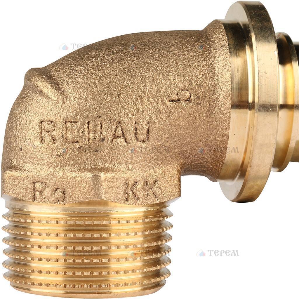 REHAU RAUTITAN Фитинги Угольник-переходник с наружной резьбой 32-R 1 ...