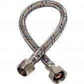 Гибкая подводка для воды STOUT НР 1/2 х ВР 1/2, длина 400 мм