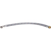 Гибкая подводка для воды STOUT НР 1 х ВР 1 угловая, длина 1000 мм