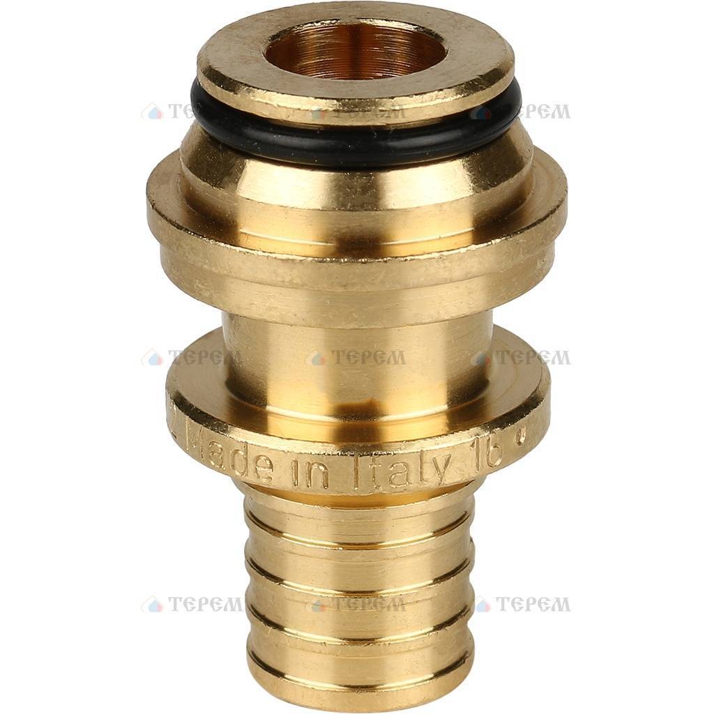 STOUT Переходник с накидной гайкой (евроконус) 16xG 3/4 для труб из ...