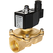 STOUT Клапан соленоидный (электромагнитный) прямого действия НЗ 24В G1 SSV-0010-024025