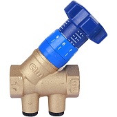 Клапан балансировочный ручной Cimberio CIM 3/4  обычн. латунь Kvs=5,33 PN25 BB без изм. Ниппелей