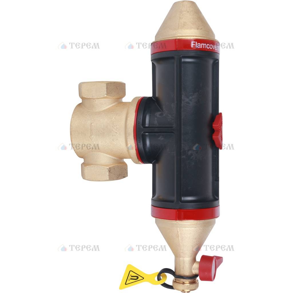 Flamco Сепаратор Сепаратор воздуха и шлама Flamcovent Clean Smart 1 1/4 ...