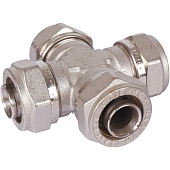 Крестовина TIEMME (20х2.0) для металлопластиковых труб винтовой