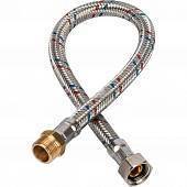 Гибкая подводка для воды STOUT НР 3/8 х ВР 3/8, длина 400 мм