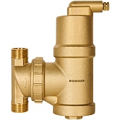 Сепаратор воздуха ROMMER RFW-0070-259520 поворотный ВР 3/4 корпус- латунь