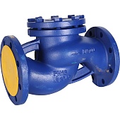 Клапан обратный подъемный ZETKAMA 287A Ду100 Ру16 фланцевый из чугуна
