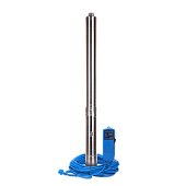 Насос скважинный с плавным пуском AQUARIO (встр.конд, каб.80м) ASP1,8E-80-90(P)