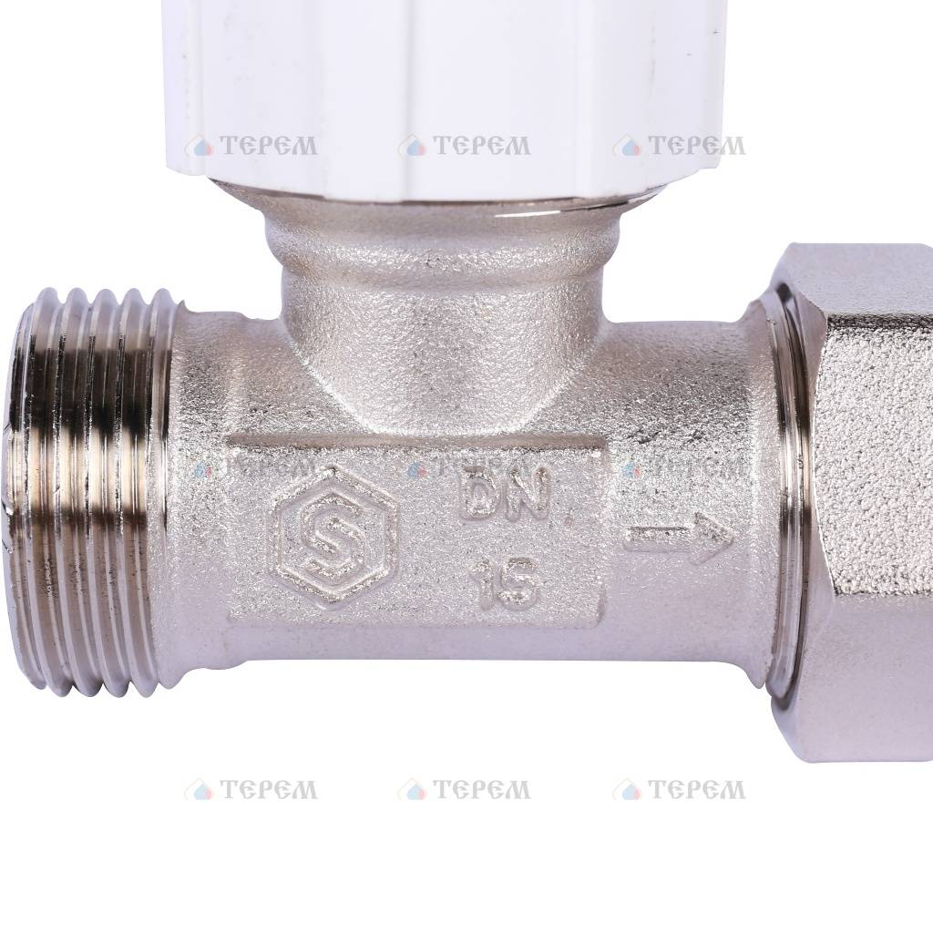 STOUT Клапан термостатический прямой, 1/2\" х 3/4\"ЕК – купить в Москве в ...