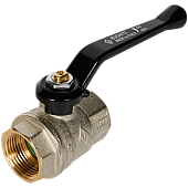 Кран шаровой BUGATTI Oregon (ручка-рычаг алюминий) внут-внут резьба 1