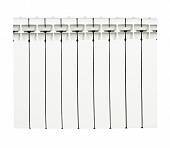 Радиатор биметаллический RIFAR BASE 350 9 секций боковое подключение (белый RAL 9016)