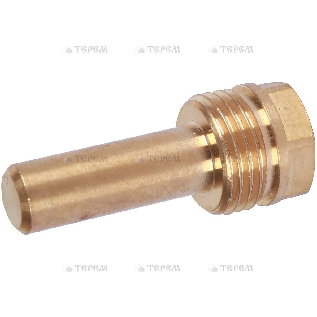 Гильза погружная 1 2. Гильза для термометра бт. 211. Погружная гильза для датчика температуры протерм 40. Гильза погружная 1 2.
