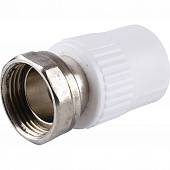 Муфта комбинированная Kalde с накидной гайкой 20х3/4 для полипропиленовых труб под сварку