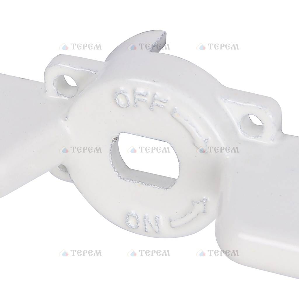 STOUT Ручка-бабочка для шарового крана STOUT 1/2\"-3/4\" (Белая) – купить ...